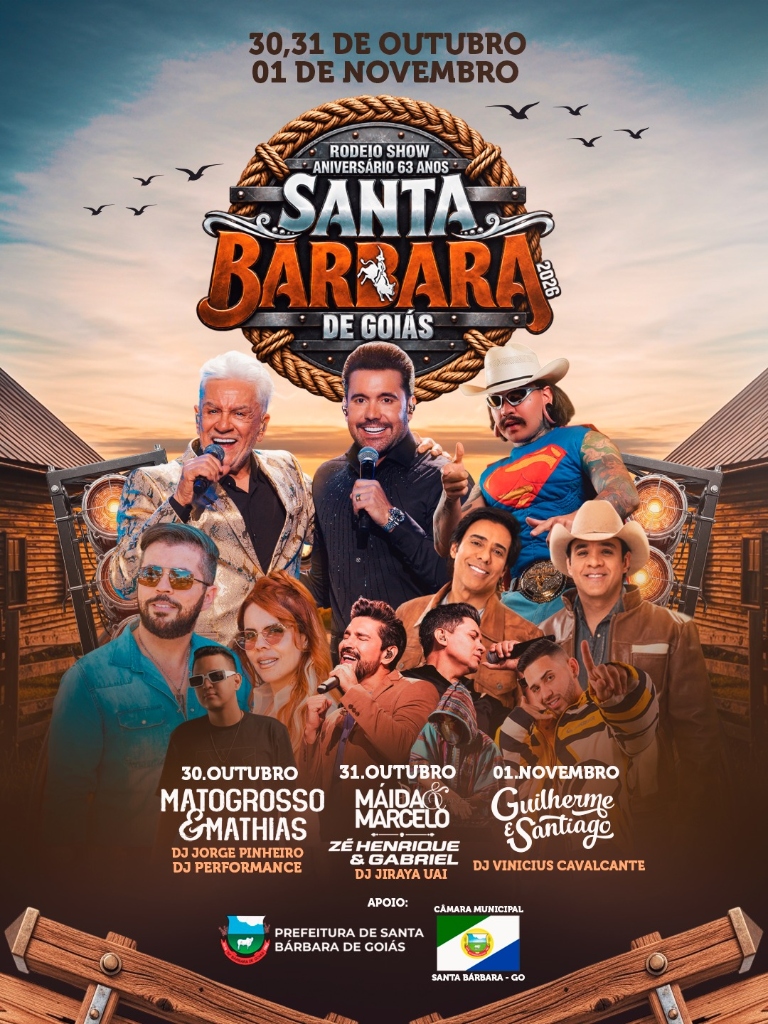 Rodeio Show Santa Bárbara de Goiás 2026